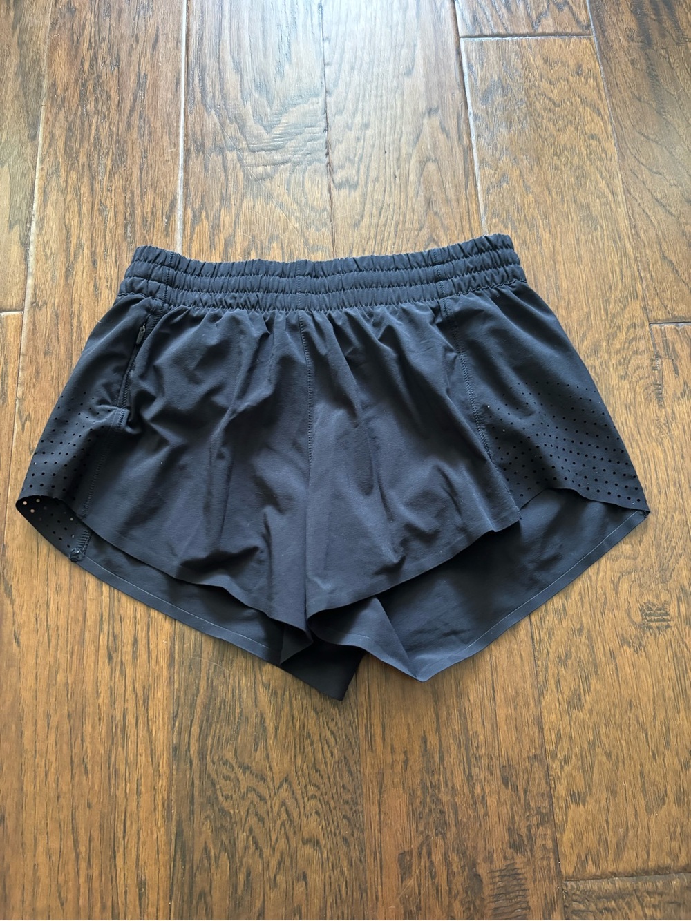 Athleta Hustle 3” Athletic Shorts with Perforated Sides